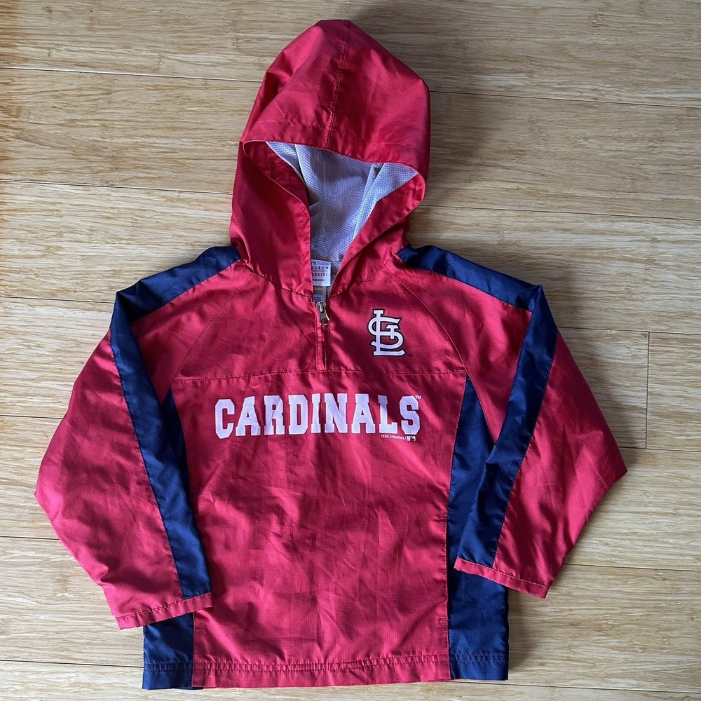 St Louis Cardinals MLB Starter Youth Hoodie Jacket Size4/5